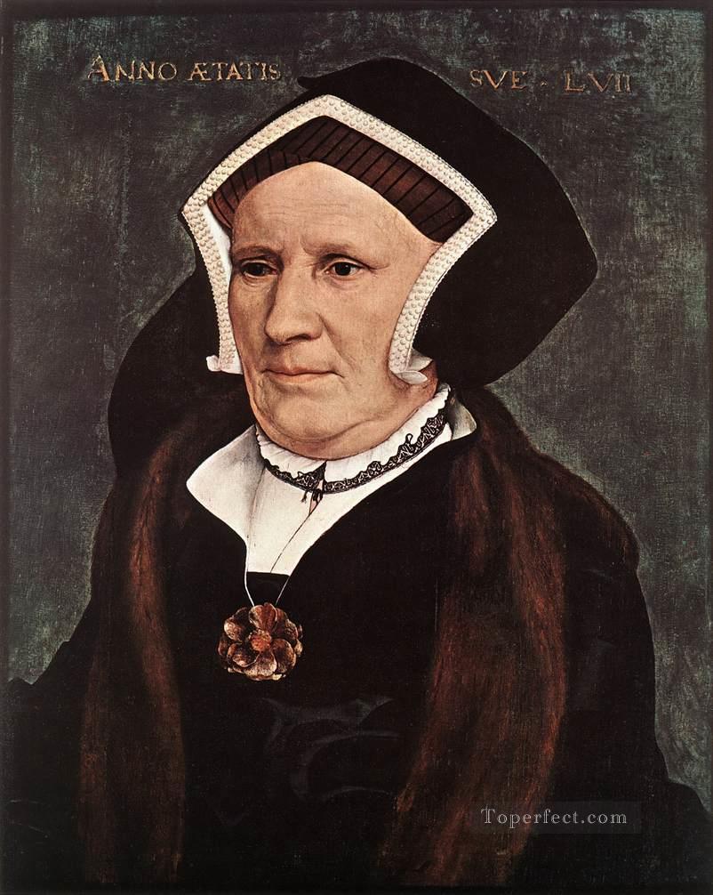 Portrait of Lady Margaret Butts Renaissance Hans Holbein the Younger Oil Paintings